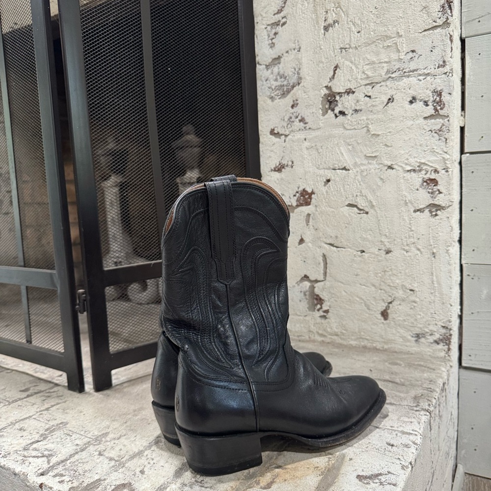 Tecovas the Jamie Black Heeled Boots